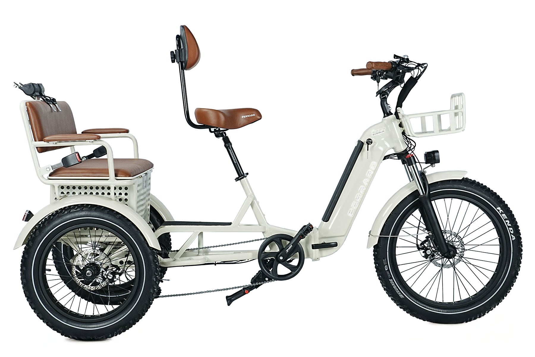 Ridex Passenger Seat Electric Trike – Perraro Electric Bike