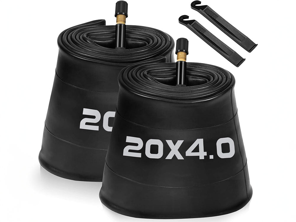 Presta Valve Fat Tire Tube Pack 20x4 Fat Bike Tube With AV 32mm