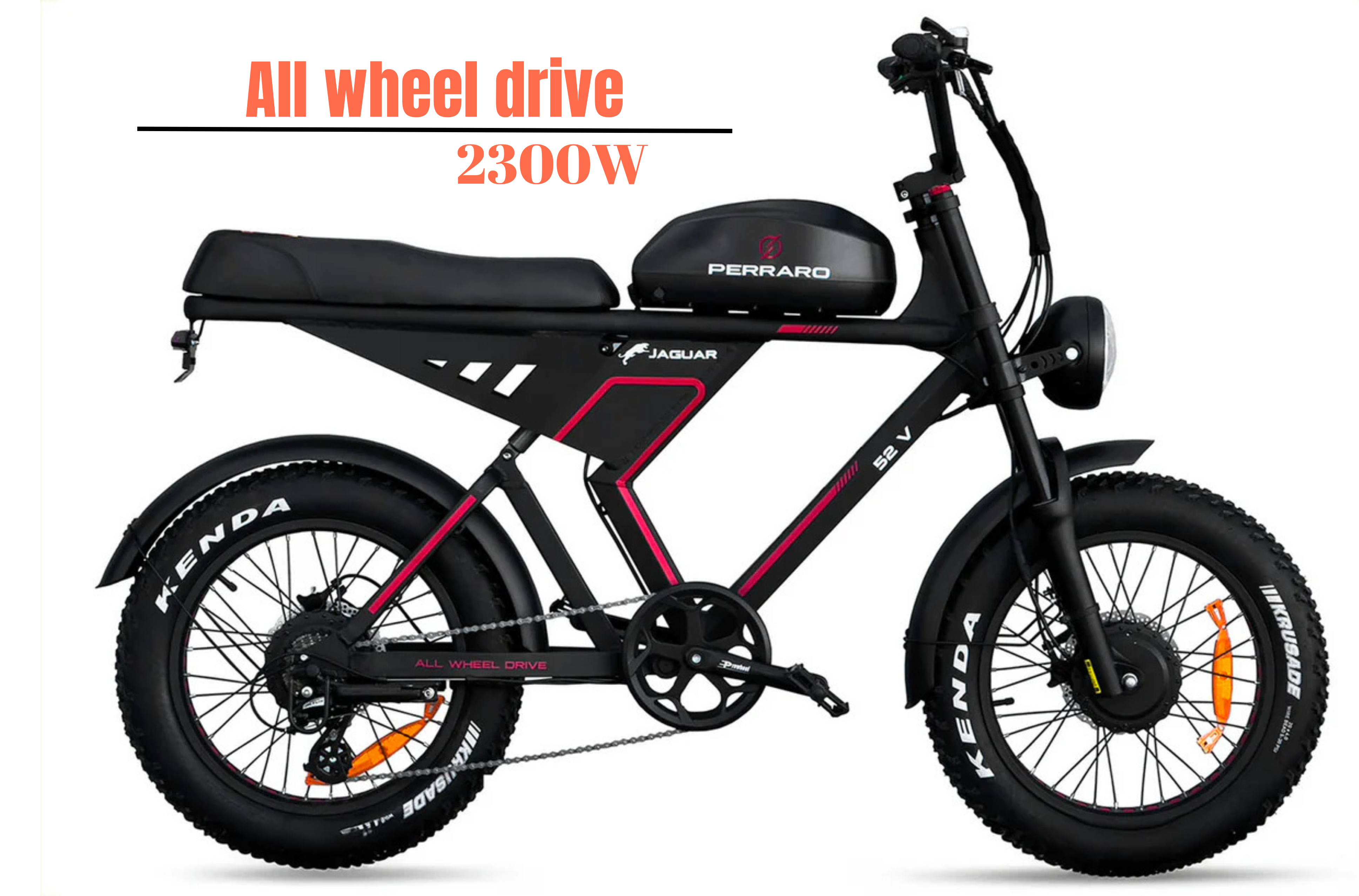 Perraro Jaguar II E AWD Electric Bike 1500W Perraro Electric Bike