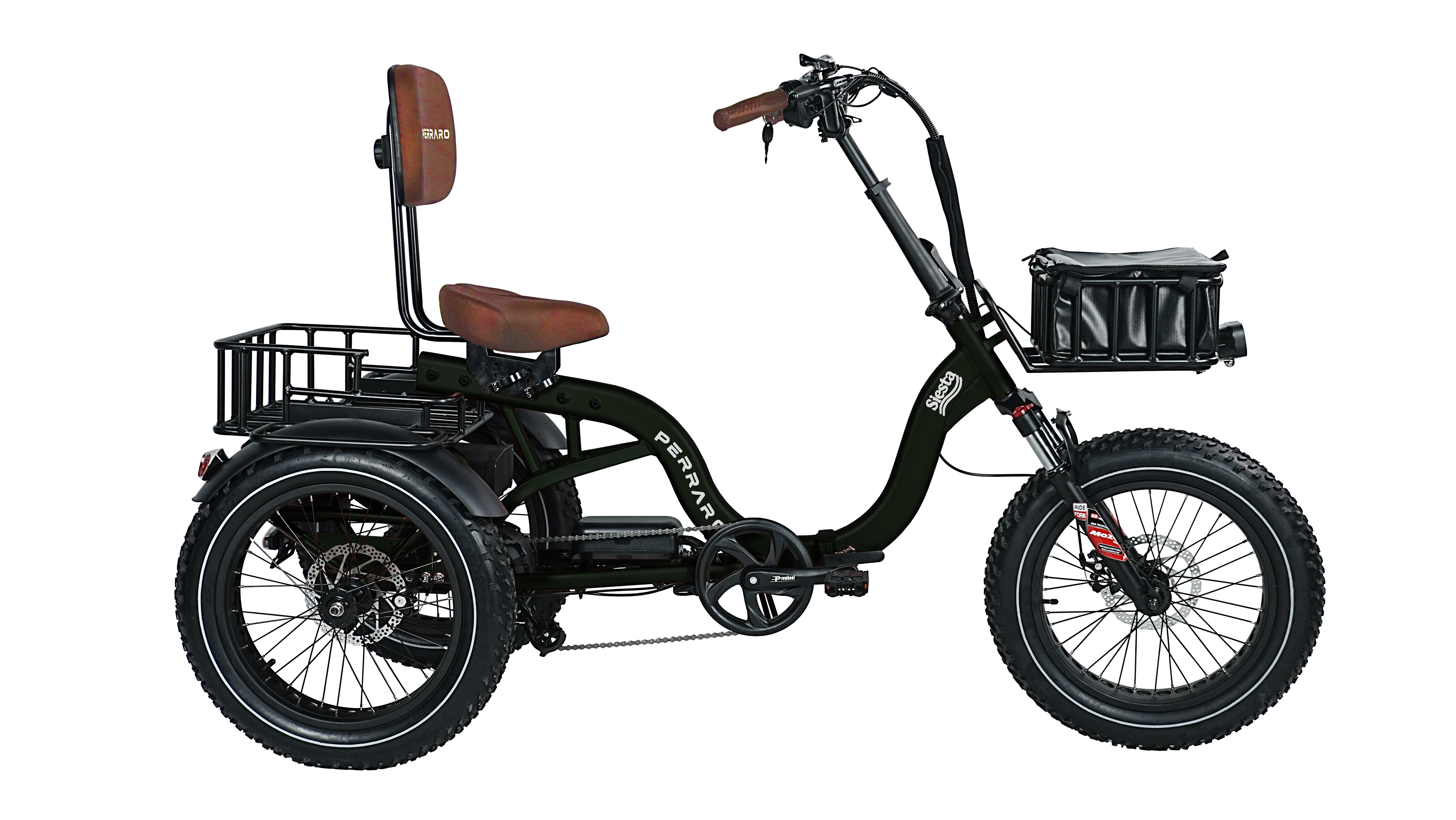 Perraro Siesta semi recumbent electric trike