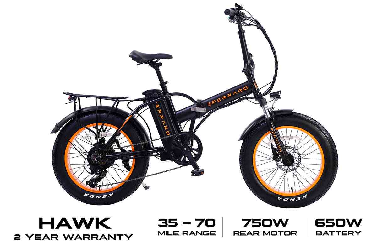 750W Folding Ebike Folding Electric Bicycles Perraro Electric Bike