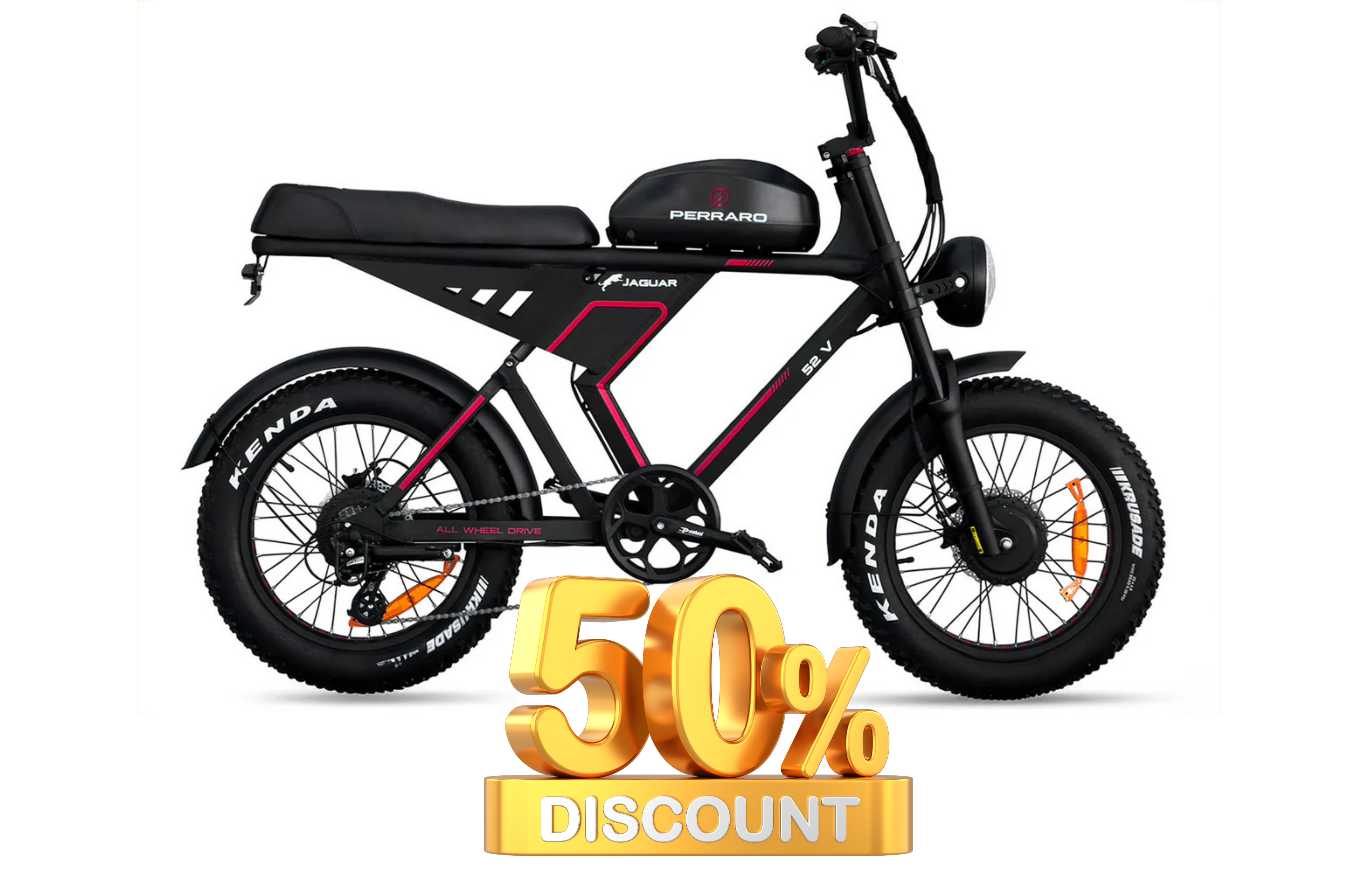 Perraro Jaguar Electric Bike 750W.